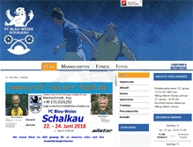 Tablet Screenshot of fcbw-schalkau.de